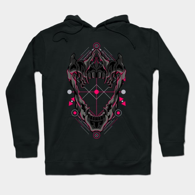 mask skull Hoodie by SHINIGAMII